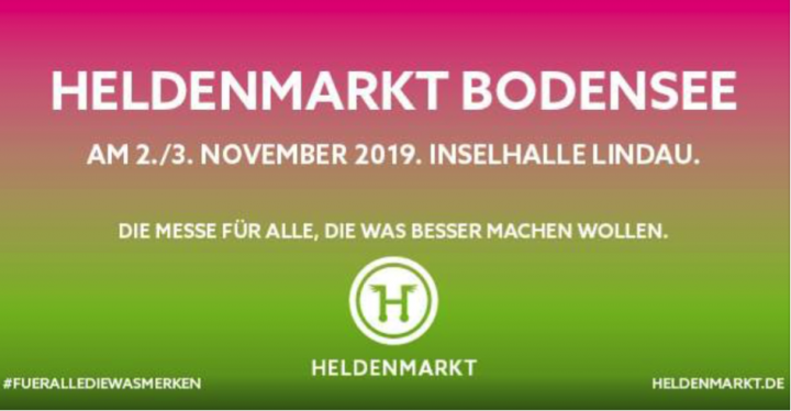 November 2 – 3, 2019 – Heldenmarkt Bodensee – Lindau – Germany